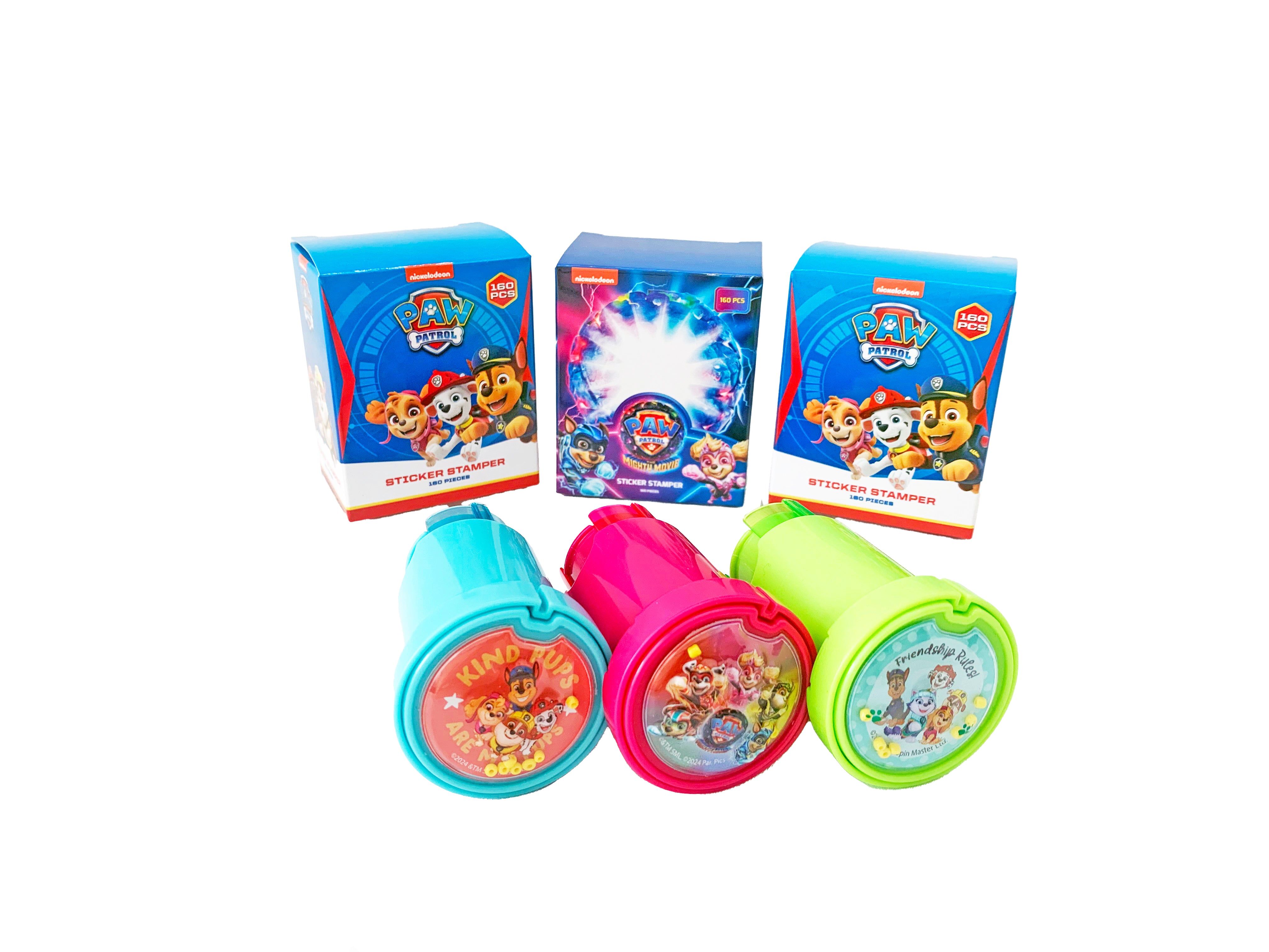 PAW PATROL STICKERS STAMPER SKY BLUE