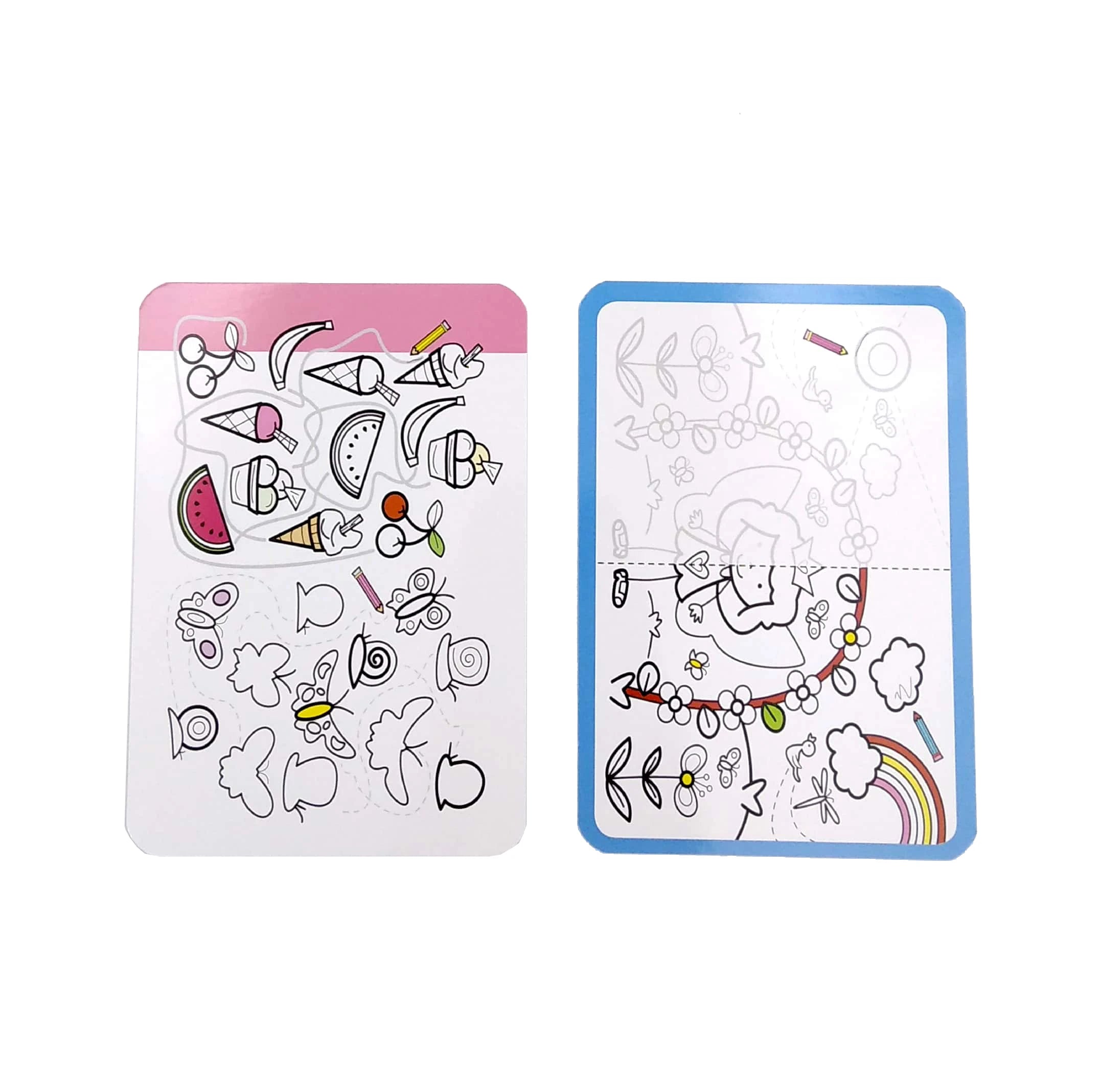 Flash Card Gift Set - Doodle Purple