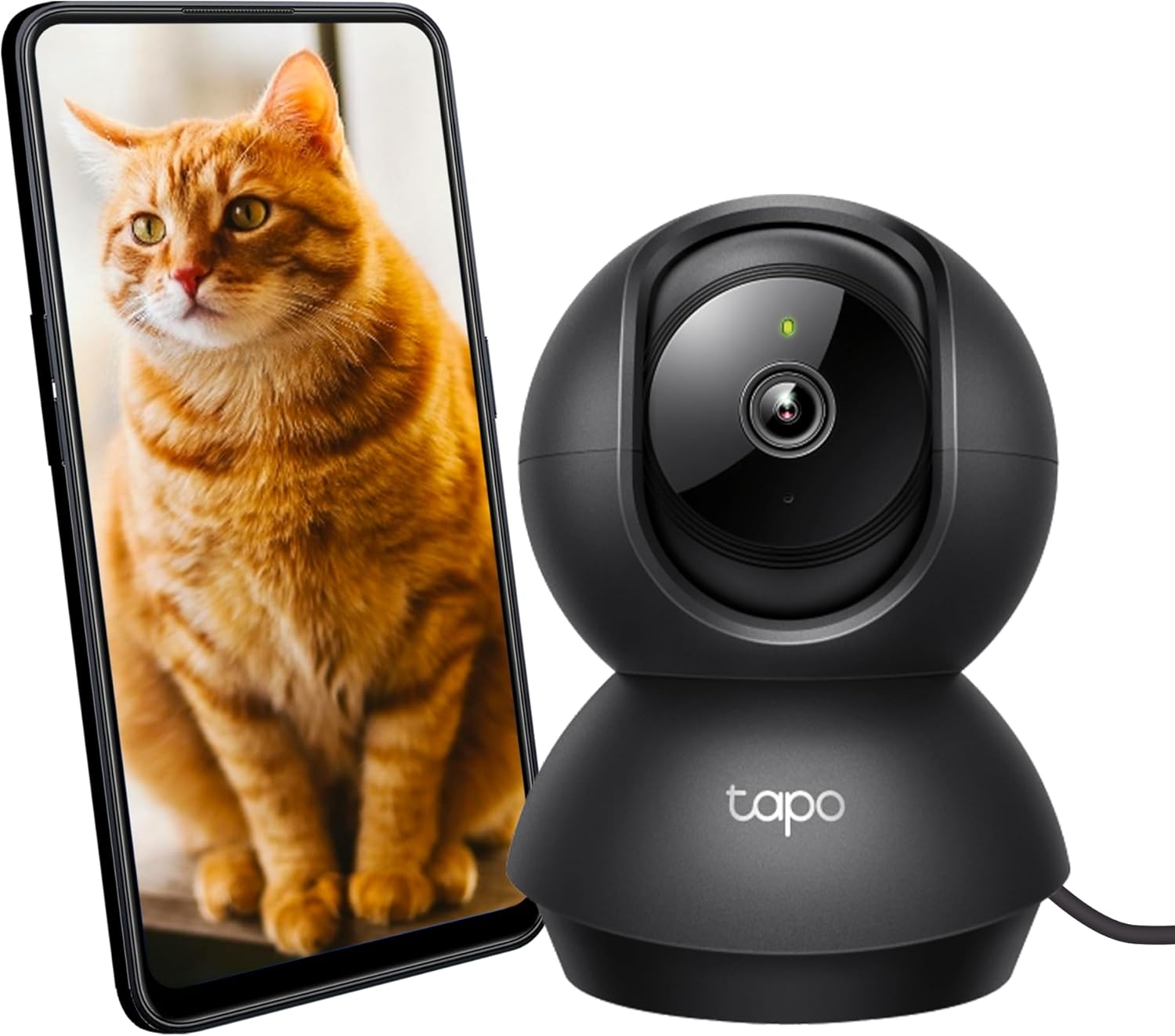Tapo 2k Pan/tilt Indoor Security Camera For Baby Monitor