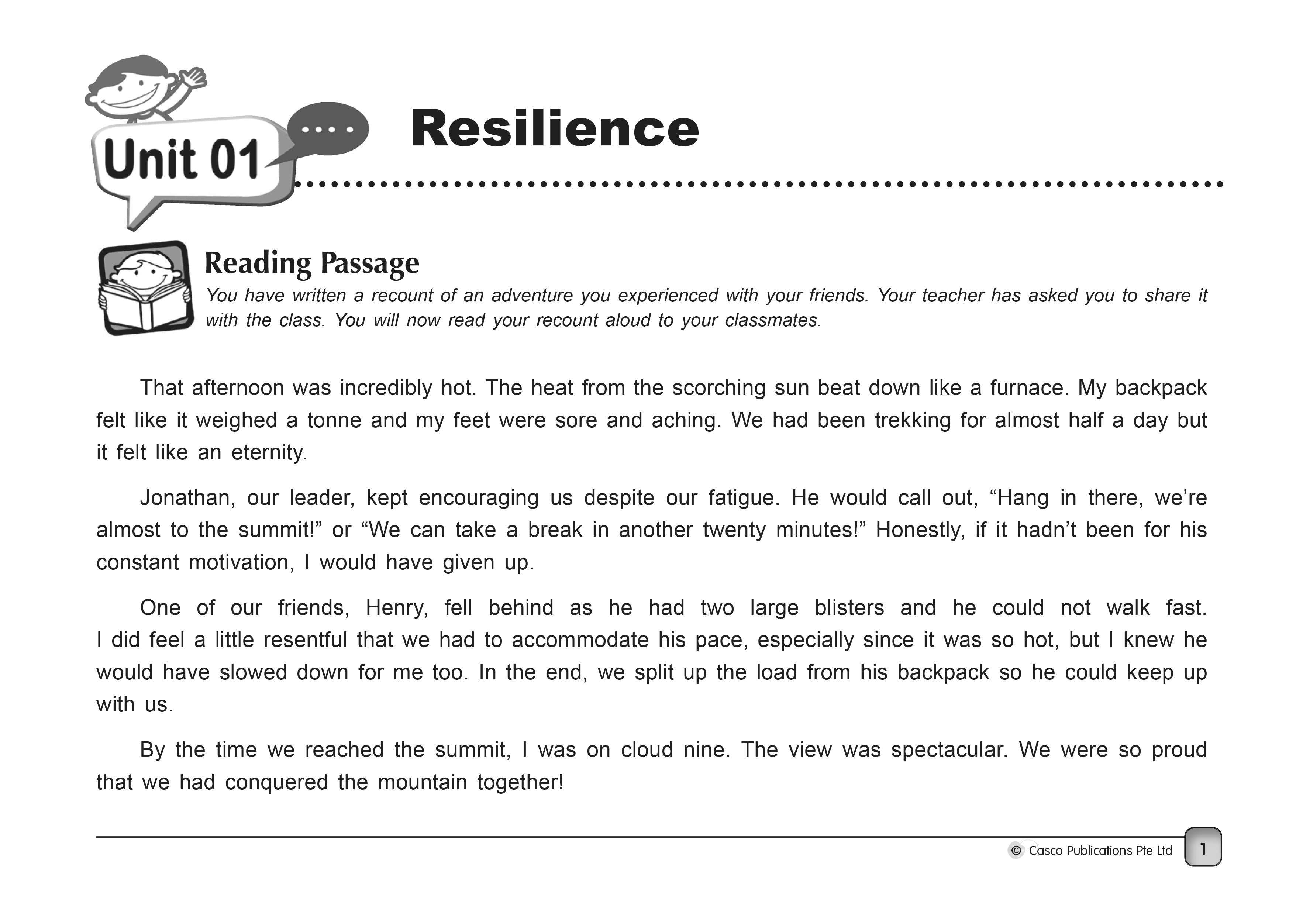 P5 English Oral - Read Aloud & Stimulation-Based 2ED