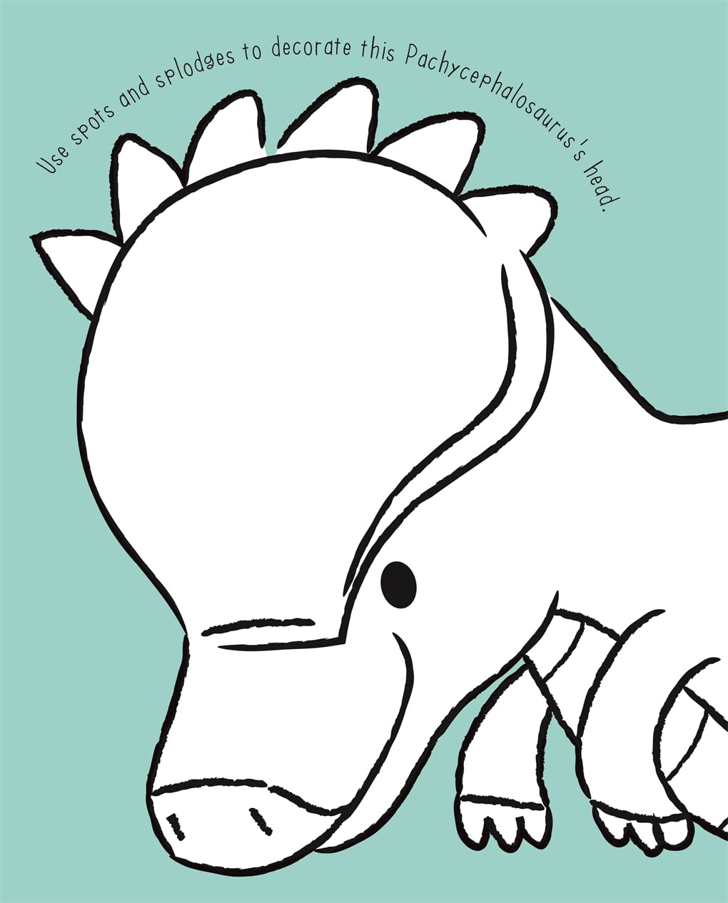 Dinosaur Sponge Art (My First Sponge Art Set) (Paperback)