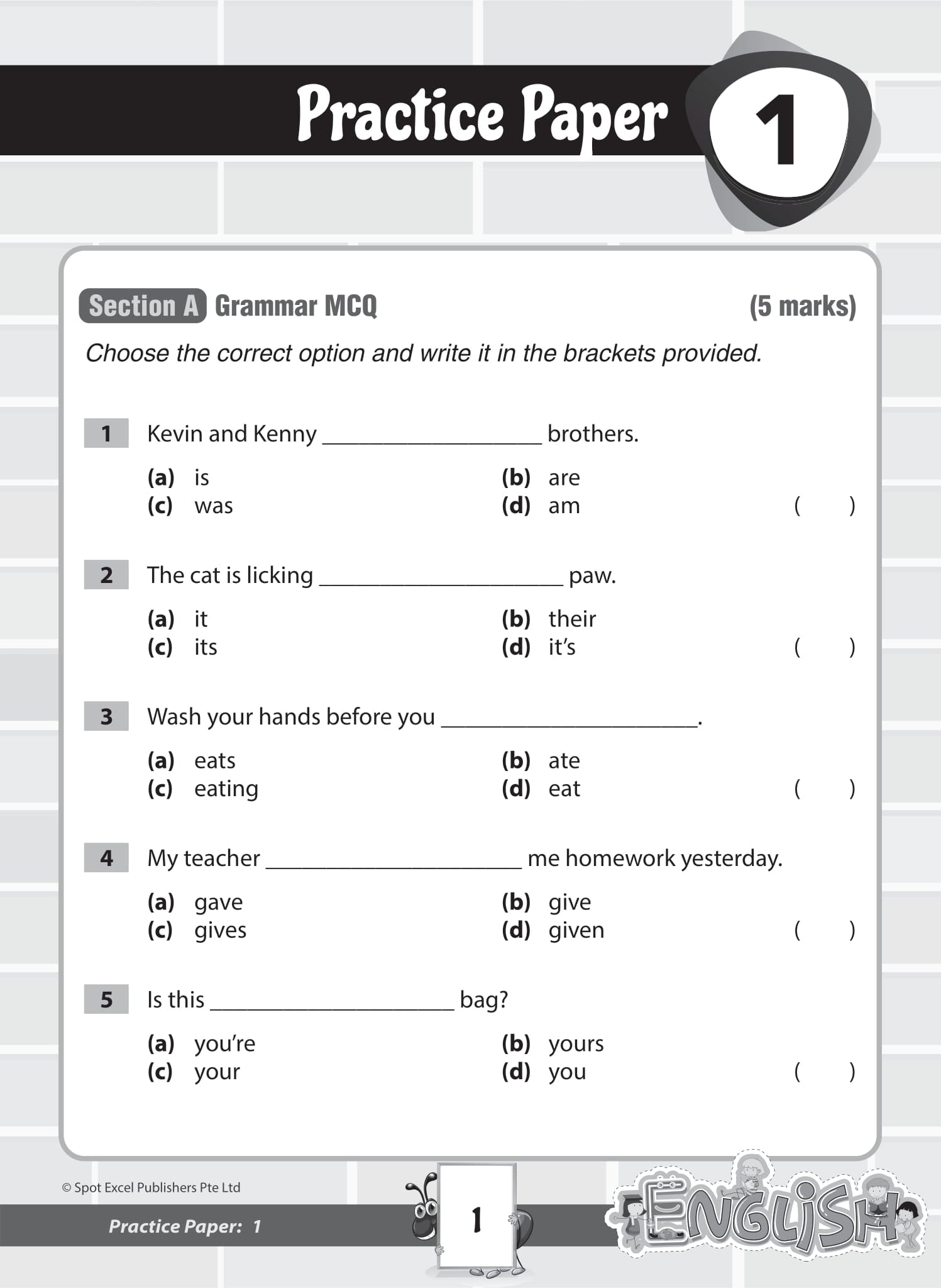 K2 CHALLENGING ENG PRACTICE PAPERS
