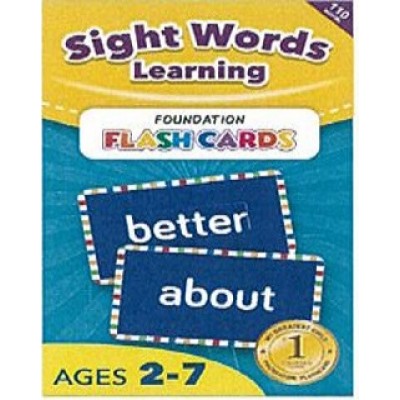 Sight Words Learning Flashcards Ages 2-7