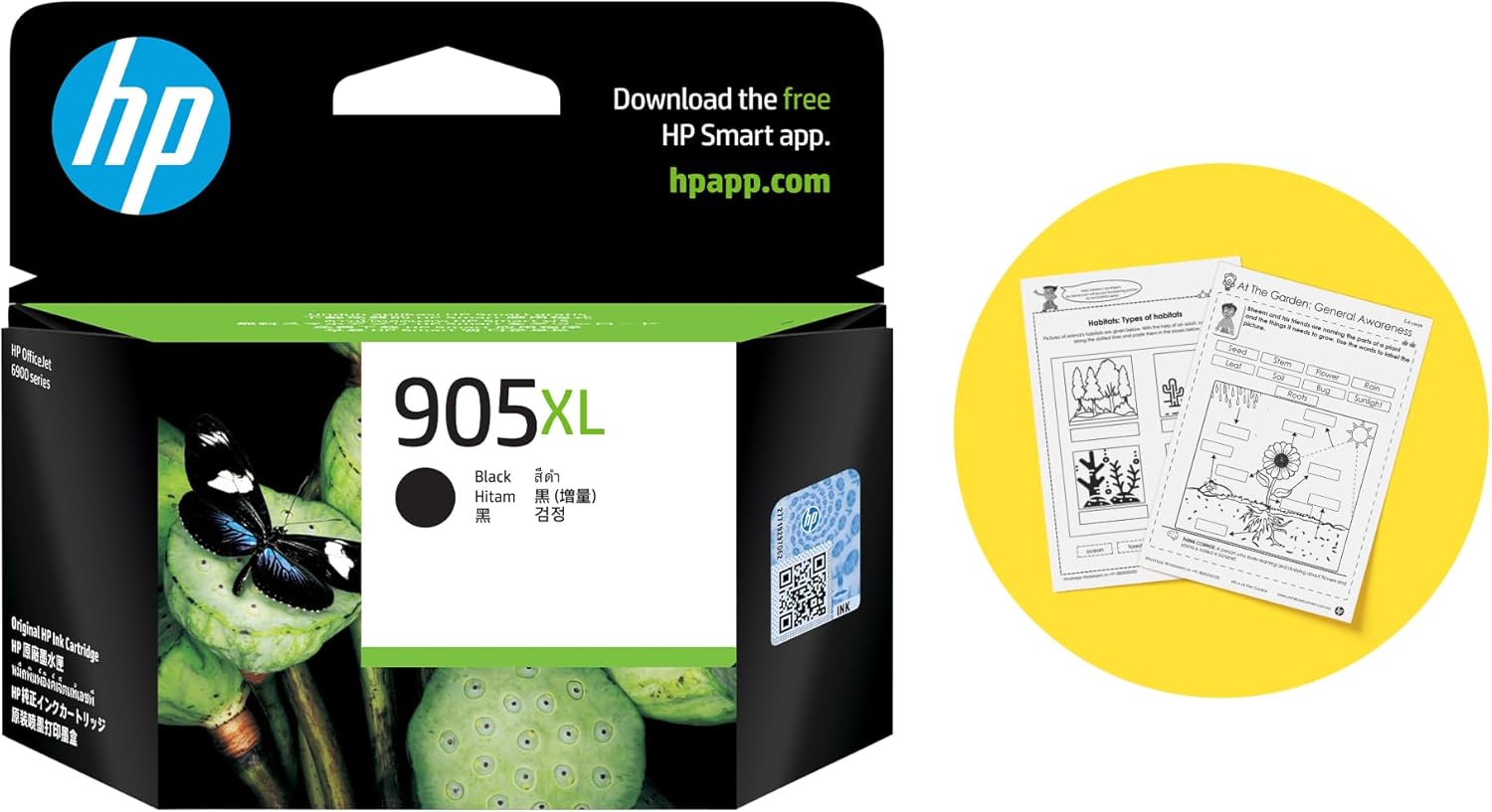HP 905XL Black Original High Yield Ink Cartridge 