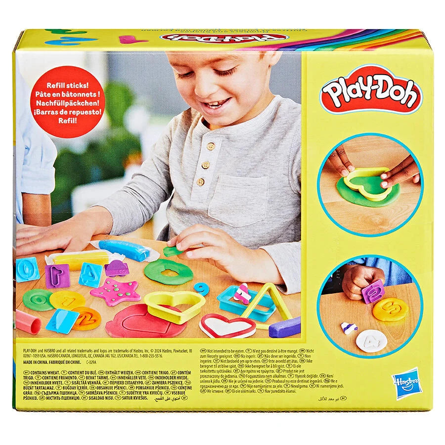 HASBRO PLAYDOH NUMBERS AND SHAPES PLAYSET