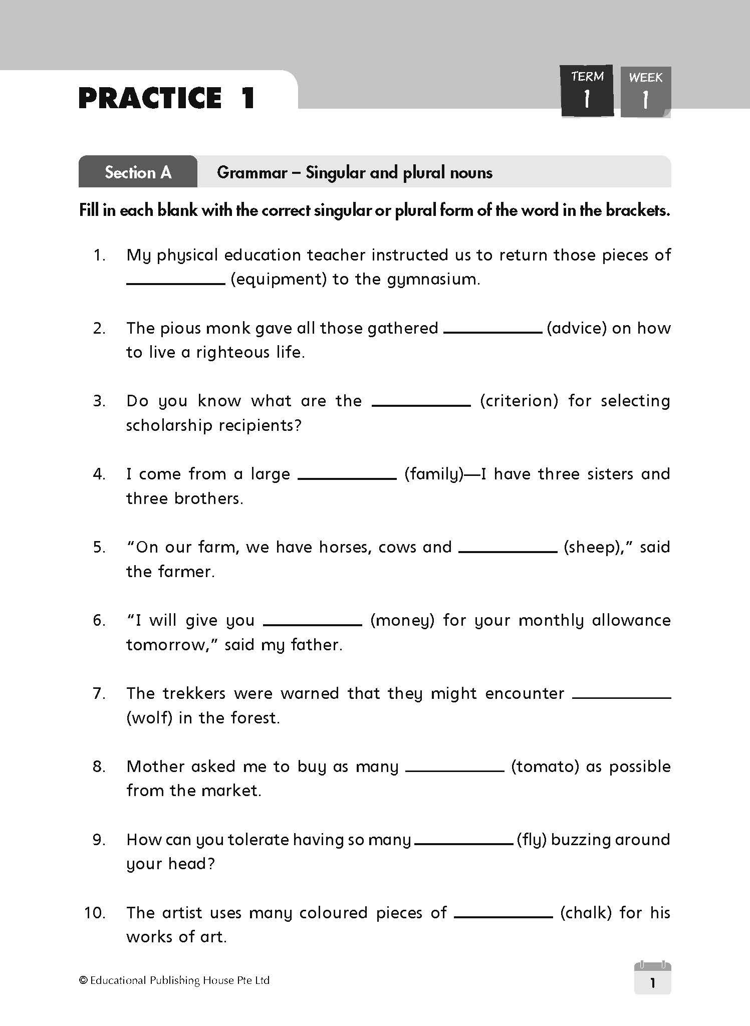 Primary 6 English Weekly Revision 5th Edition