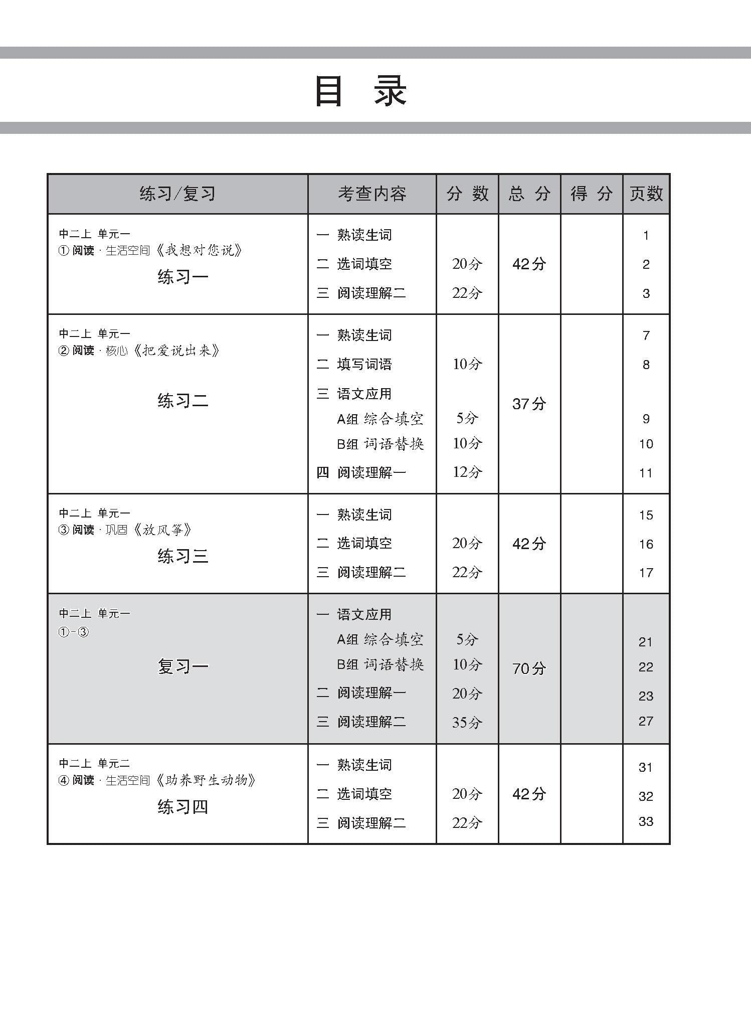 Secondary 2A [G3 Chinese] Topical Lesson Practice / 中学二年级G3华文每课必练 (二上)