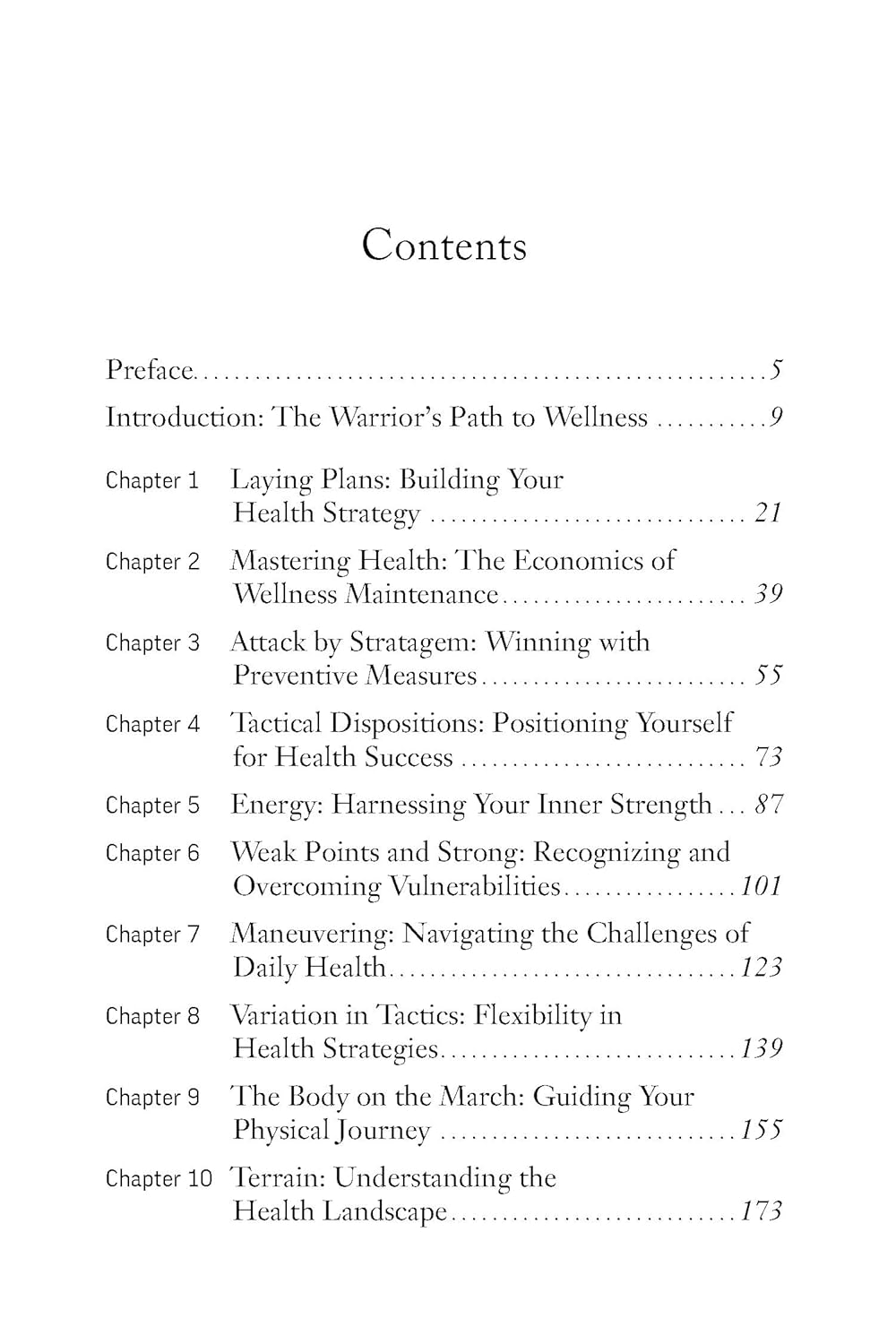 Art Of War For Health And Longevity