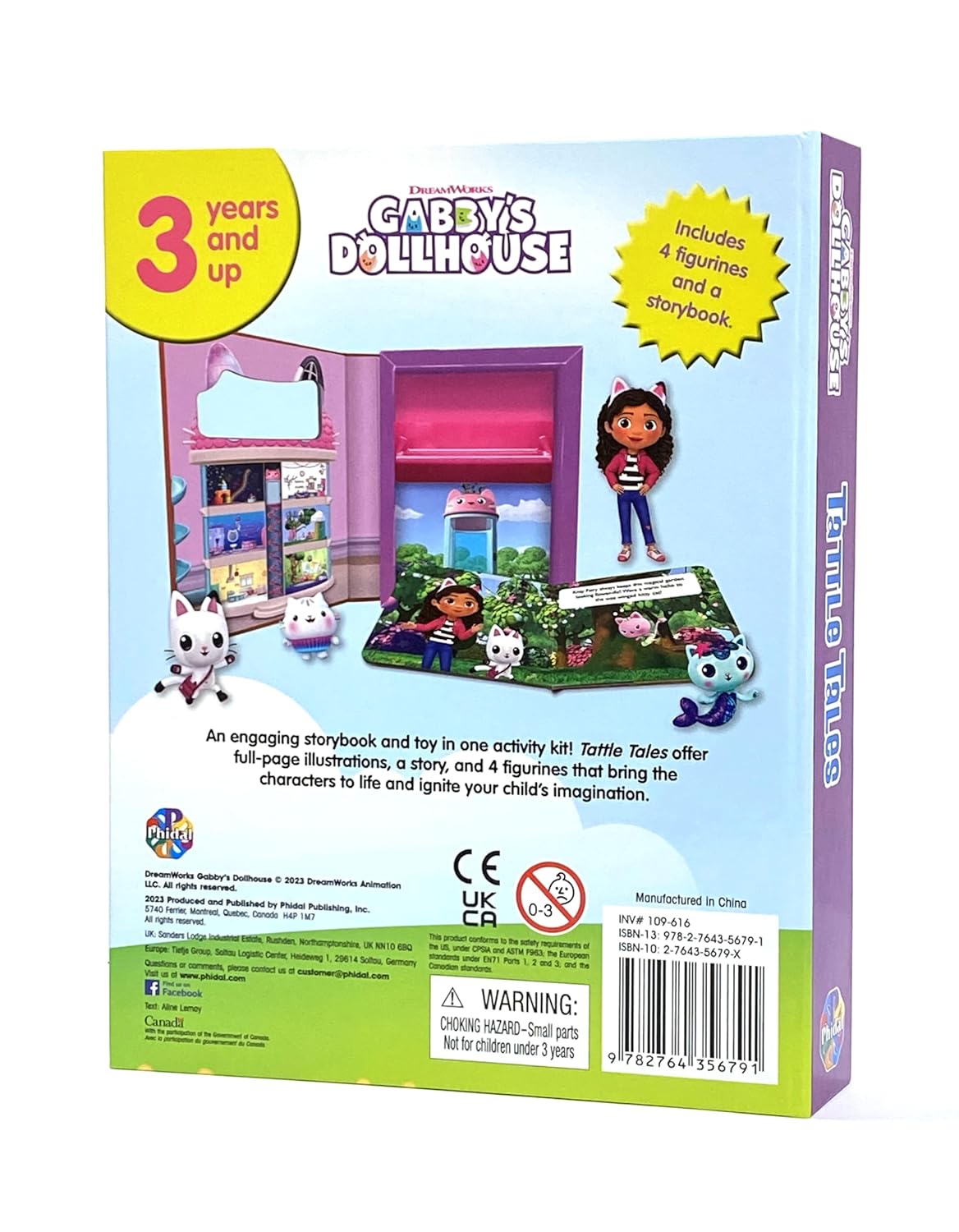 Gabby's Dollhouse Tattle Tales (Board Book)