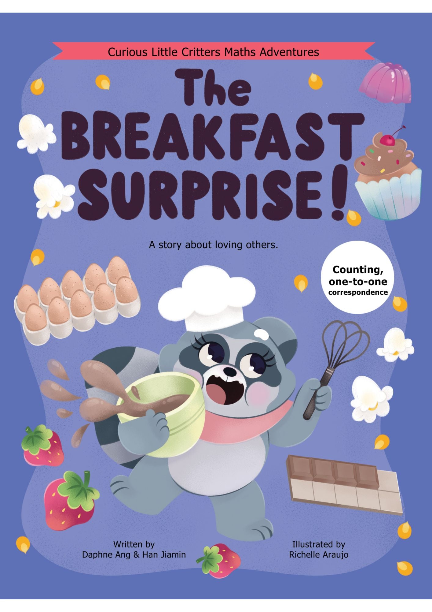 Maths Storybook: The Breakfast Surprise! - Counting, One-to-one correspondence (3-6yo)