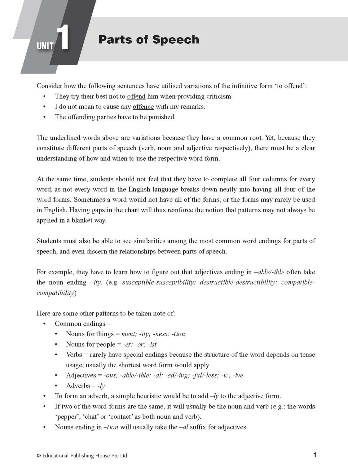 Secondary 3( Express ) Intensive Vocabulary Drills