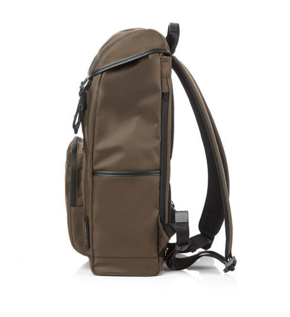 Samsonite ELLWOOD FLAP Backpack - Dark Brown