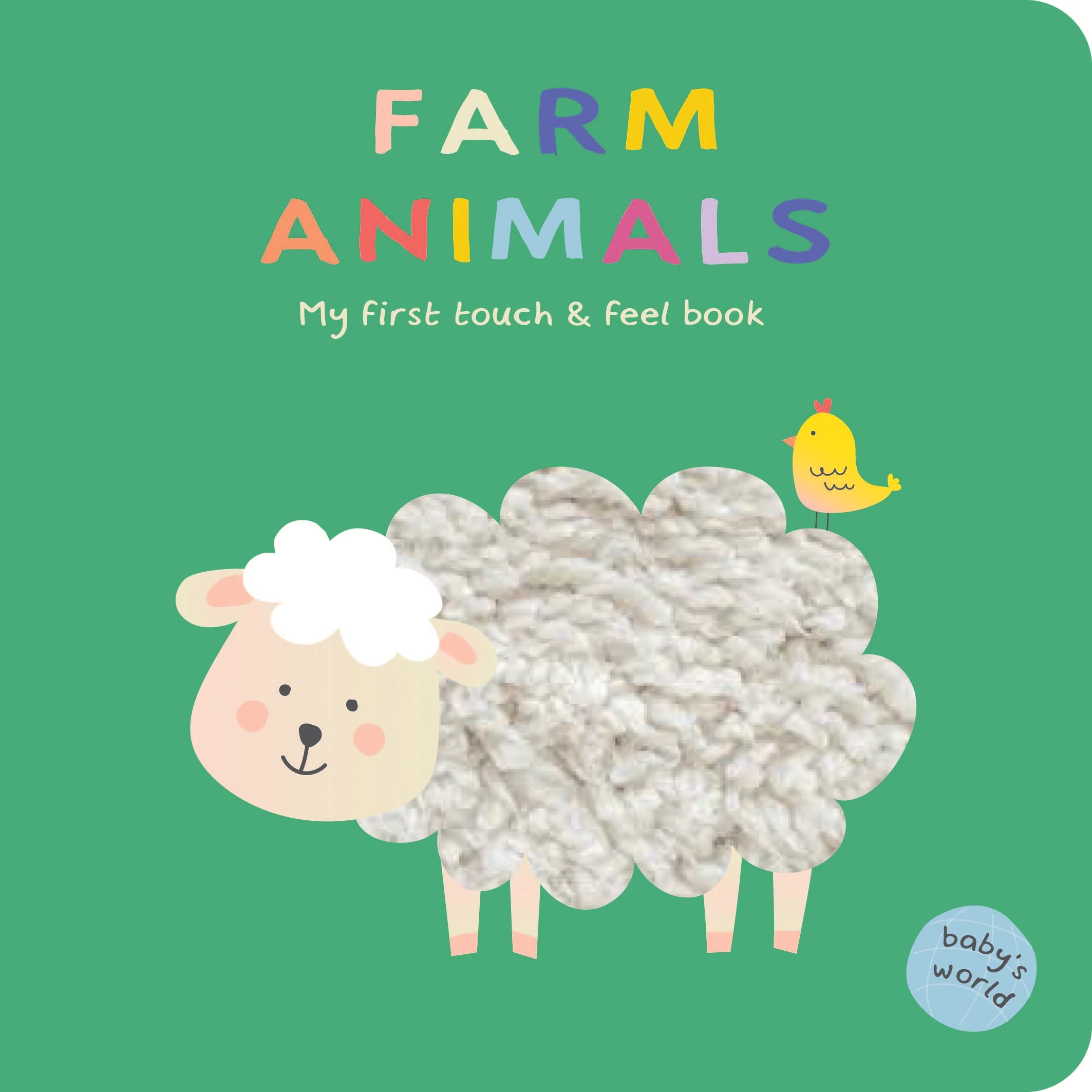 Farm Animals: My First Touch & Feel Book: Board Book with Touch and Feel Elements