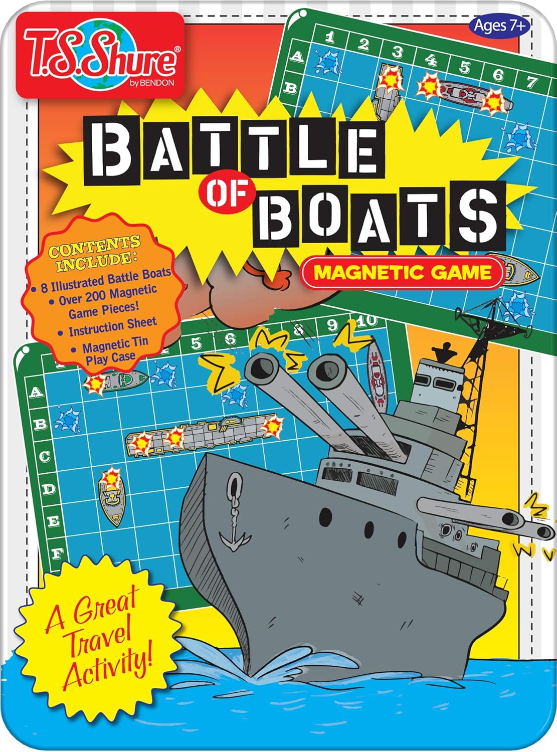 BENDON BATTLE OF BOATS MAGNETIC GAME