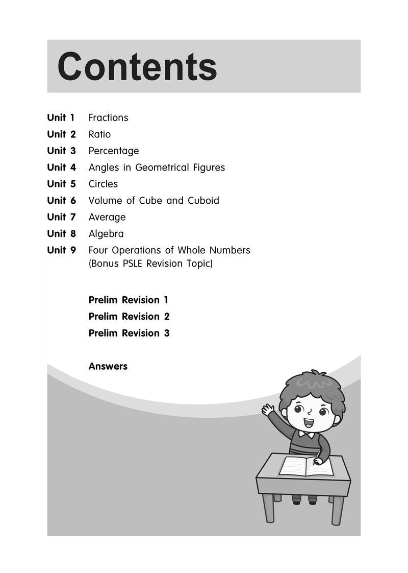 Topical Maths Worksheets Primary 6 (Pack) - 2nd Edition