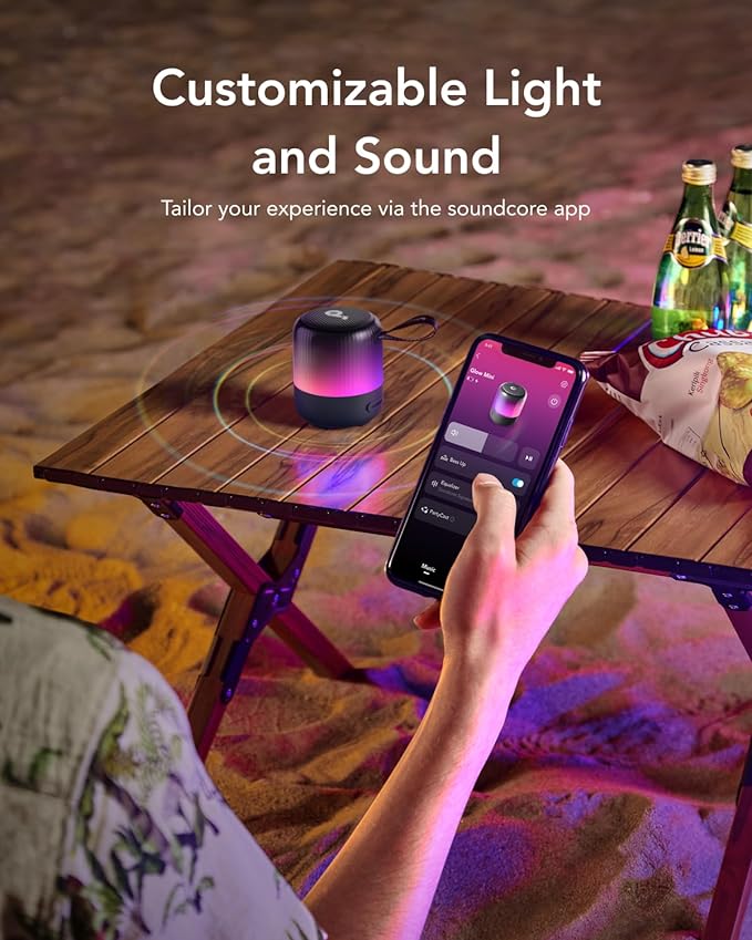 Souncore Glow Mini Bluetooth Speaker