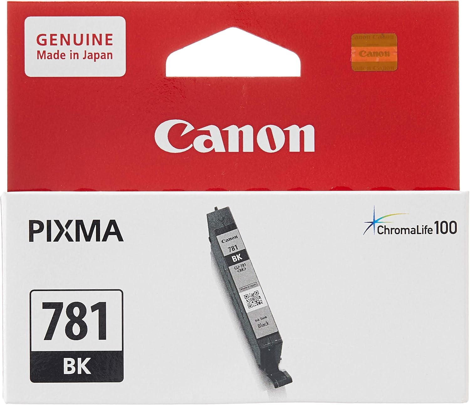Canon CLI-781 BK Original Black (Photo) Standard Yield Ink Cartridge  