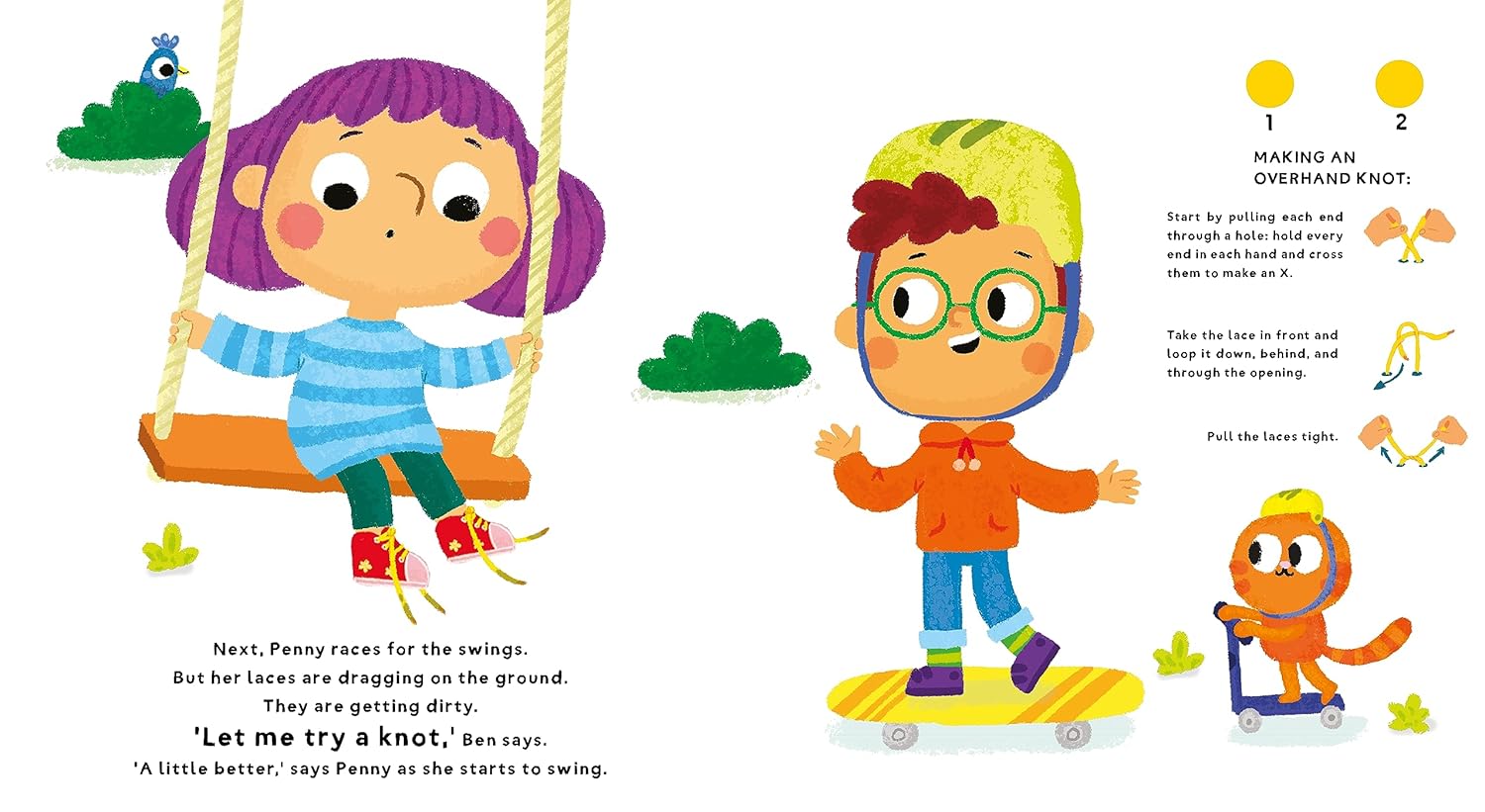  Tie My Shoes - Yes, I Can! (Boardbook)