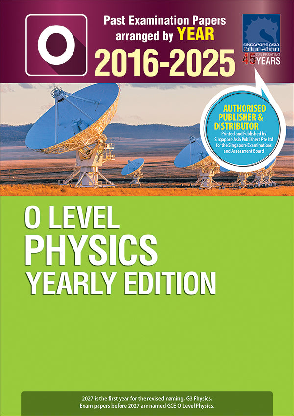  O-Level Physics YE (2016-2025)