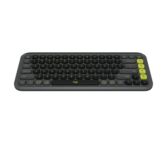 Logitech POP Icon Keys Wireless Keyboard Graphite & Green