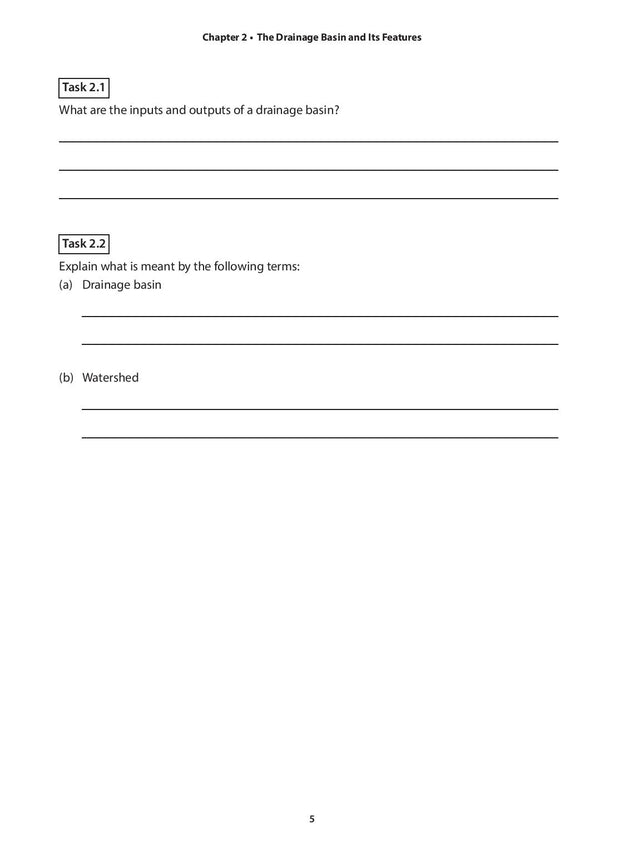 IGCSE Guide Geography – River Environments