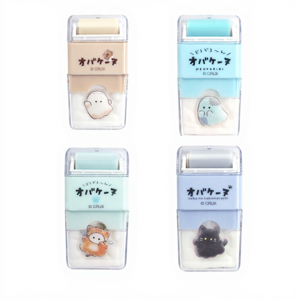 Obakenu Roller Eraser with Dust Remover Large