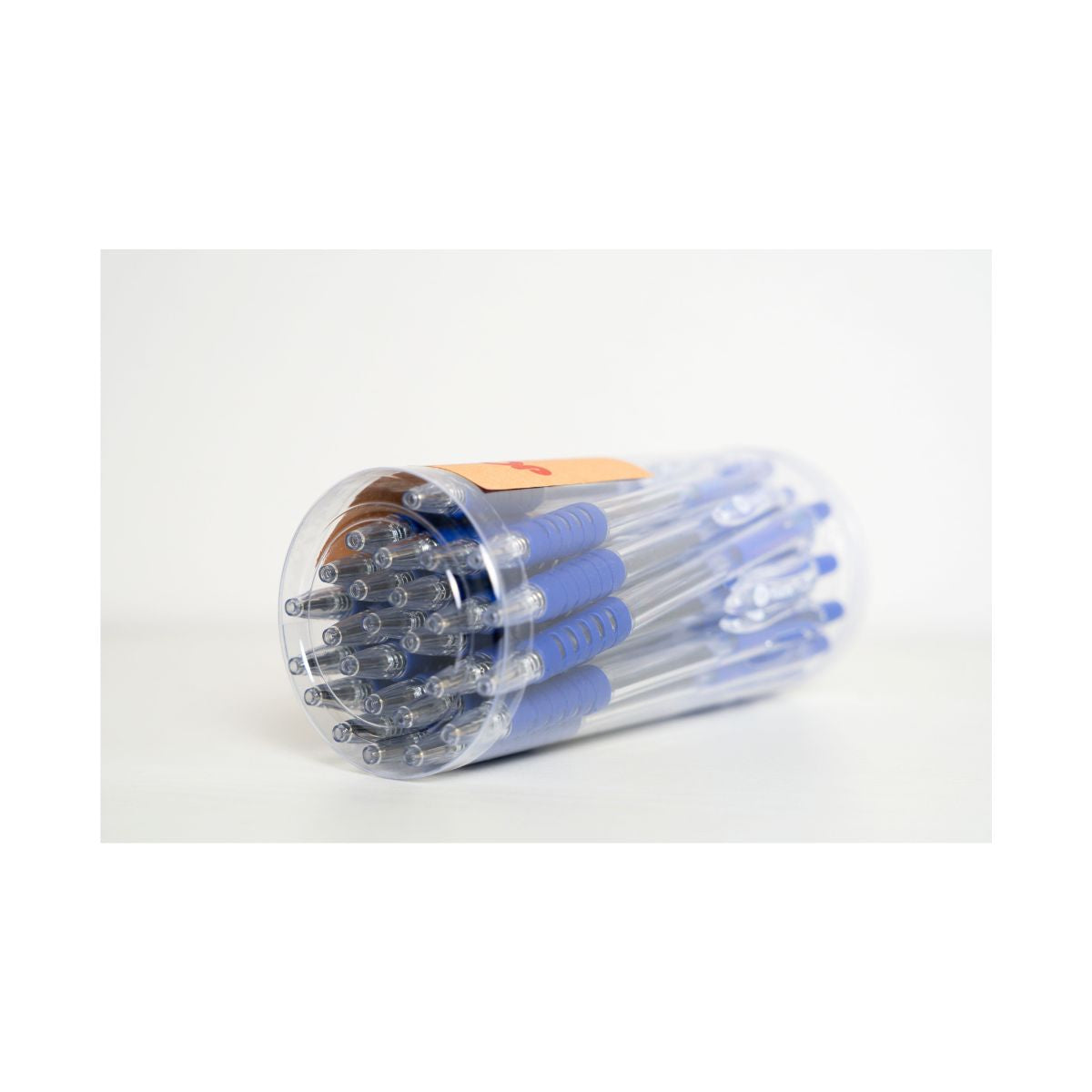 Pop Bazic Semi-Gel Ballpoint Pen 0.7mm Blue (Pack of 25)