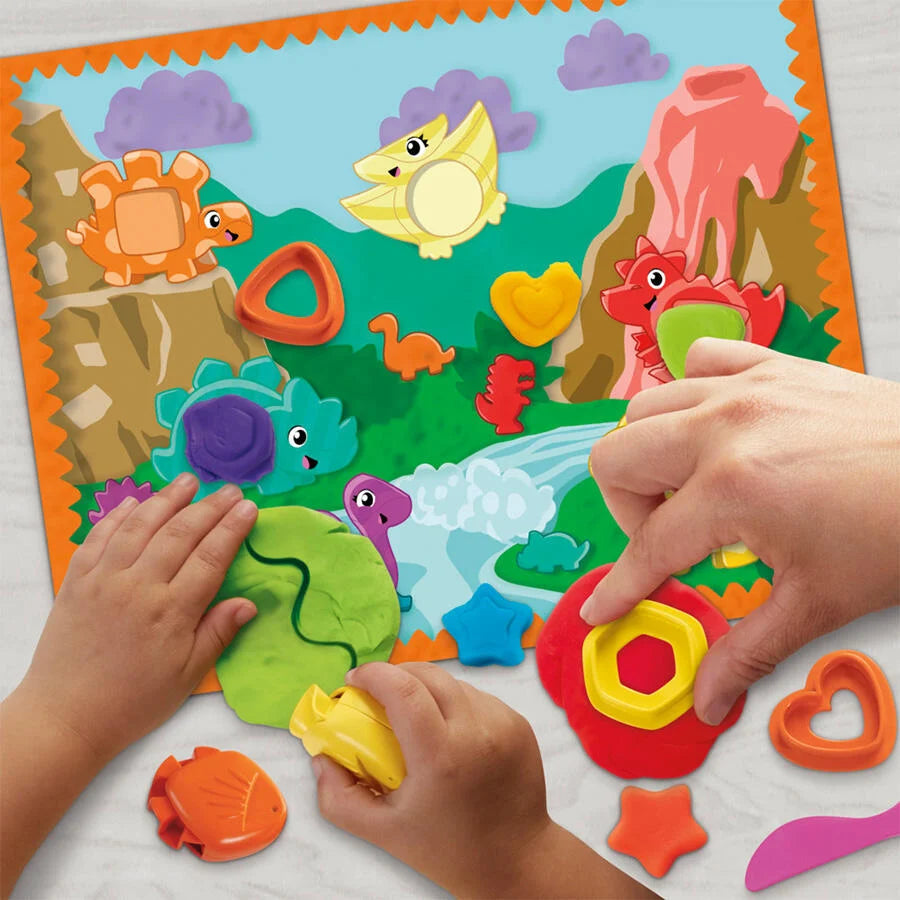 HASBRO PLAYDOH STARTERS SHAPES AND COLOURS DINOSAUR TOY