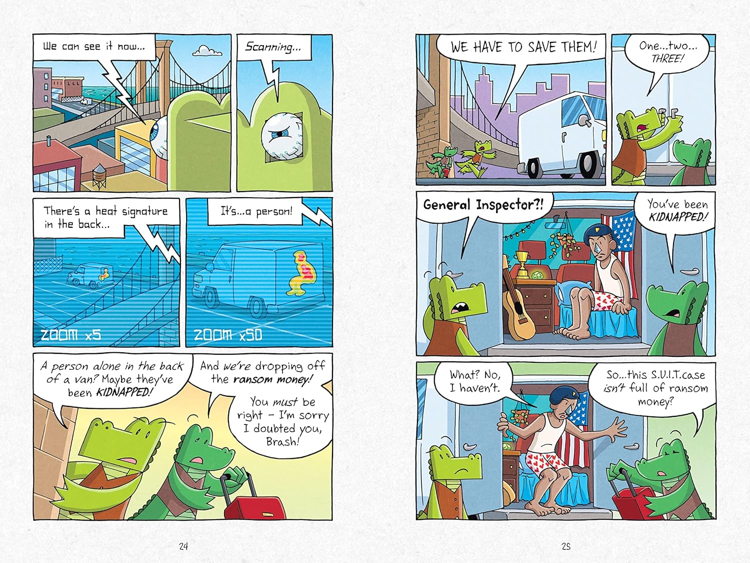 InvestiGators 05: Braver and Boulder - A Laugh-Out-Loud Comic Book Adventure! (Paperback)