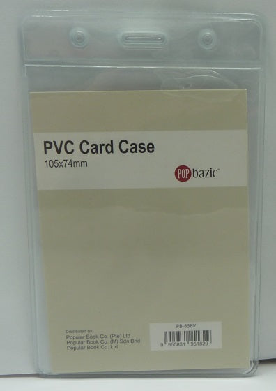 POP BAZIC Pvc Card Case 105mm X 74mm (vertical)