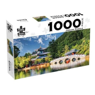 PUZZLE MASTER 1000 PIECE JIGSAW PUZZLE LIJIANG CHINA