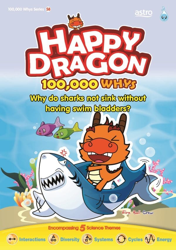 HAPPY DRAGON #58 – Why do sharks not sink even without a swim bladder?