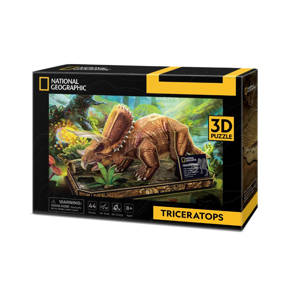 NG 3D PUZZLE TRICERATOPS