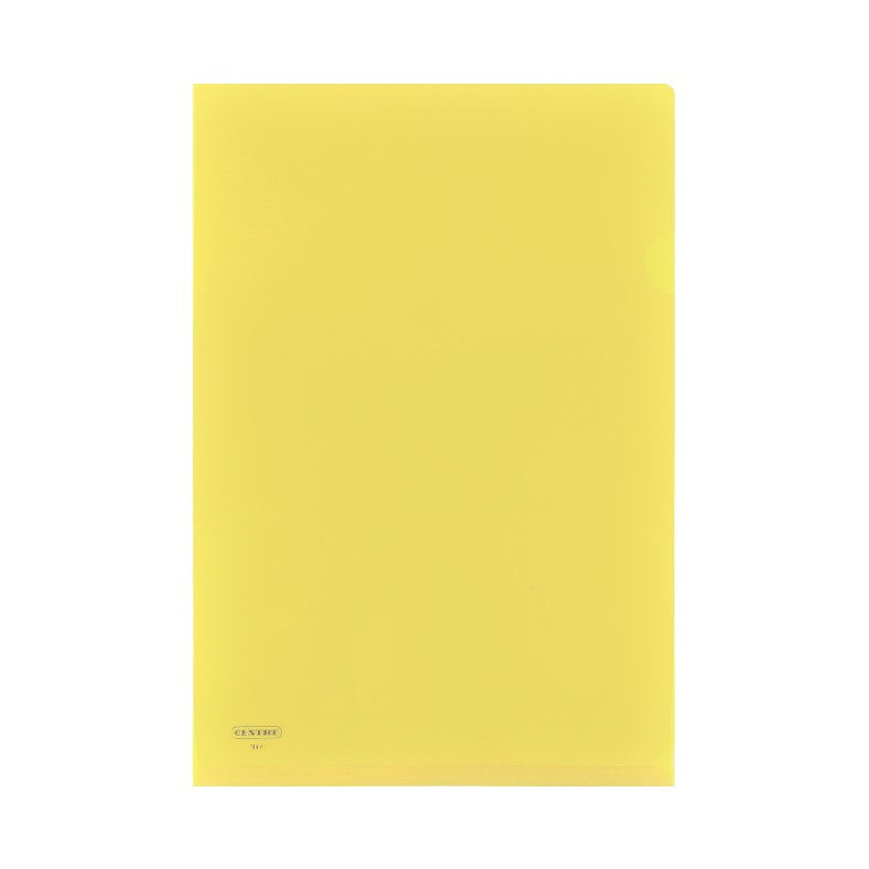 Centre Translucent Pp L-shaped Folder F4