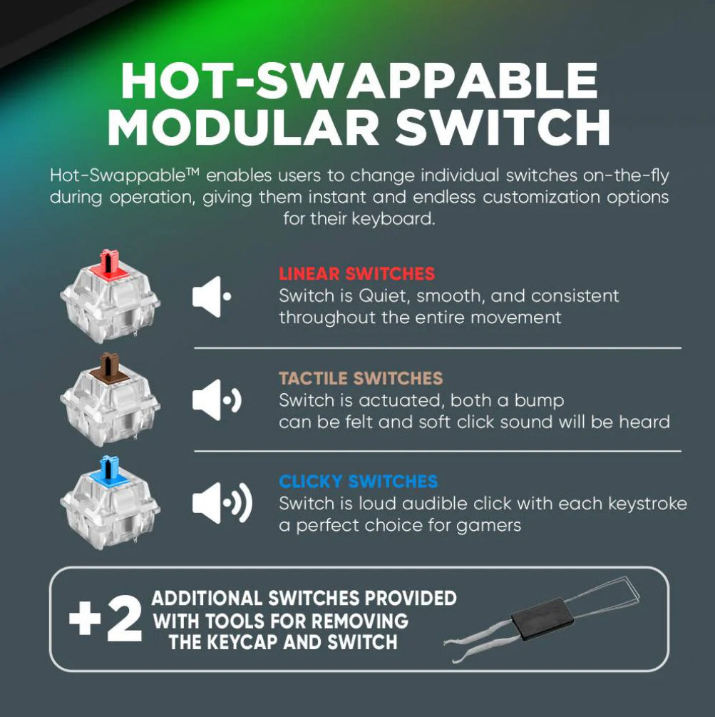 Armaggeddon MKA-1C NEX Black (Tactile)