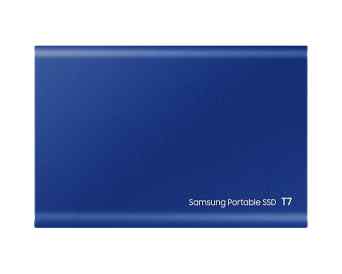 Samsung Portable SSD T7 USB 3.2 Gen 2 1TB - MU-PC1T0H/WW - Indigo Blue