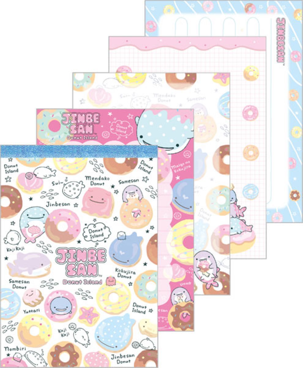 Jinbesan Donut Island Memopad MH31302