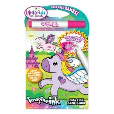 Game Book: Unicorn Imagine Ink Mess Free