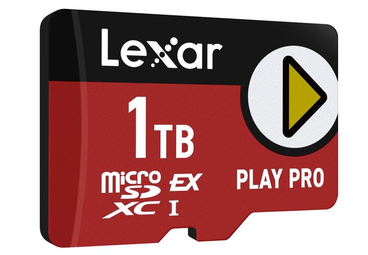 Lexar 1TB PLAY PRO microSDXC Express Card - LMSXPS0001T-BNNNG