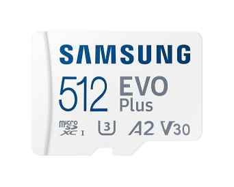 Samsung EVO Plus microSDXC™ UHS-I Card 512GB 2024