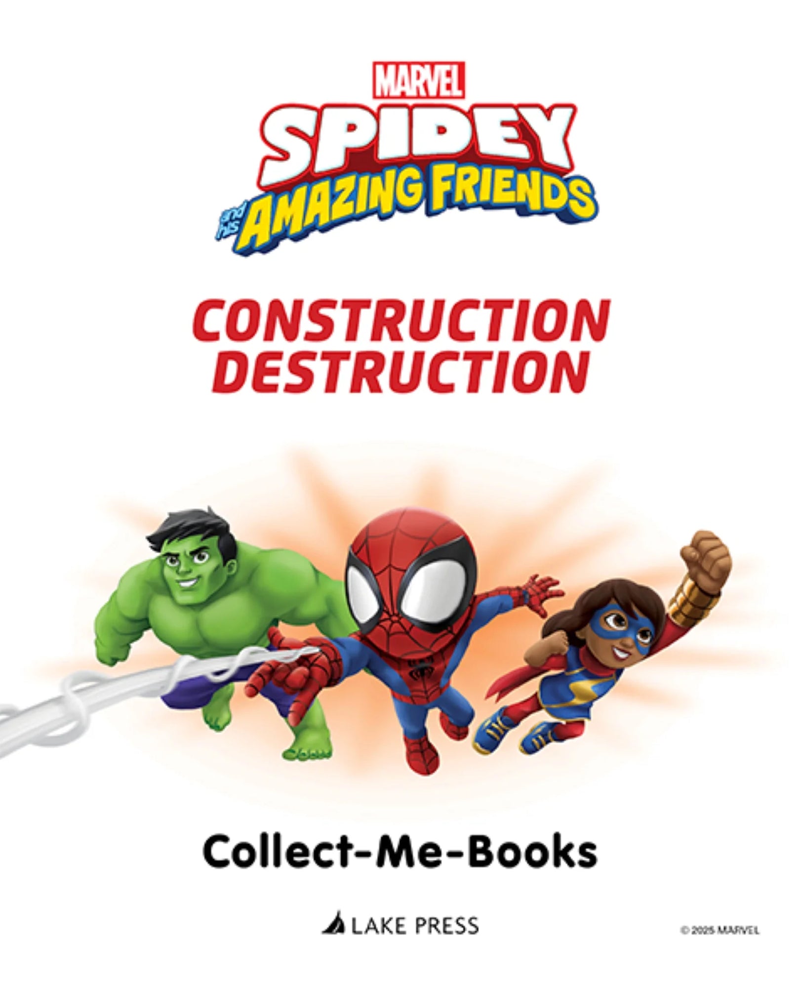 Spidey and His Amazing Friends - Collect-Me Book - Construction Destruction