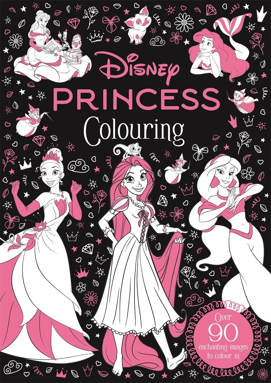 Disney Princess Premium Colouring (Paperback)