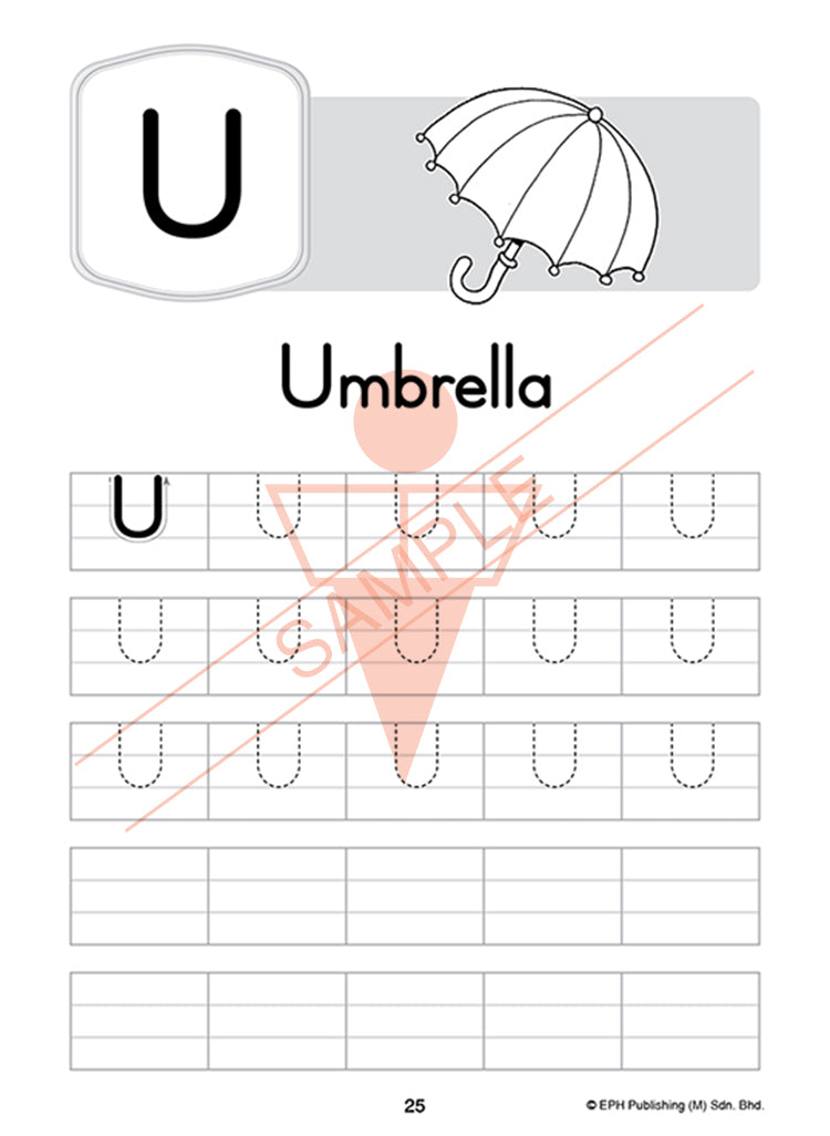 Nursery Writing is Fun - Capital Letters