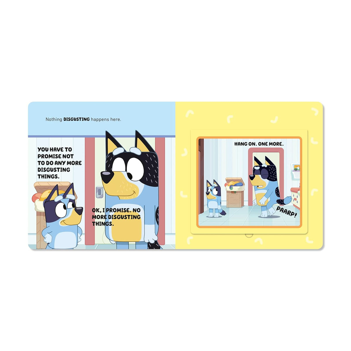 Bluey: Bluey and Bingo's Book of Scary Things: A Halloween Lift-the-Flap Book (Board Book)