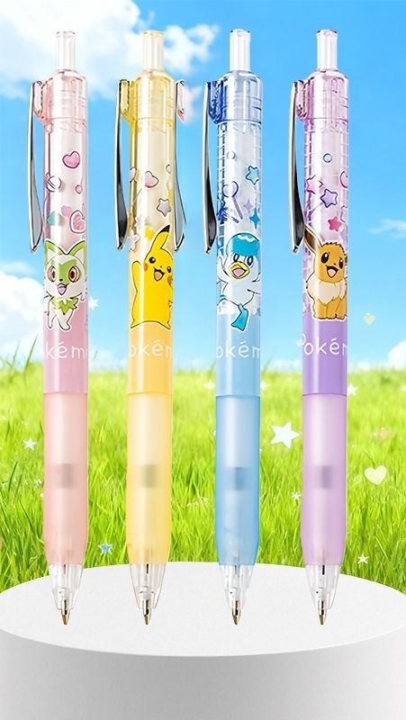  Pokémon 0.5mm Mechanical Pencil - 4 Assorted Designs 