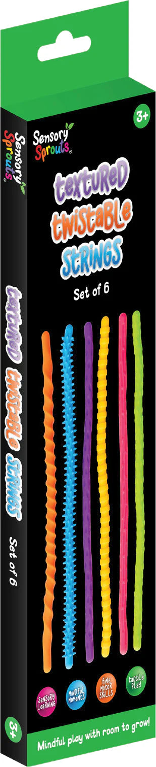 SENSORY SPROUTS TEXTURED TWISTABLE STRINGS SET