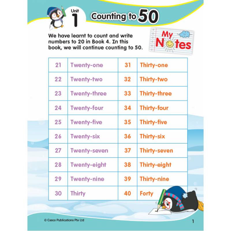 Maths Tutor Early Skills Book 6: Numbers to 50