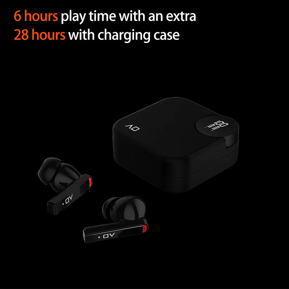 Alpha & Delta Astra ANC Wireless Earphones - Black