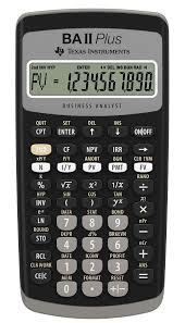 Texas Instruments BA II Plus Financial Calculator