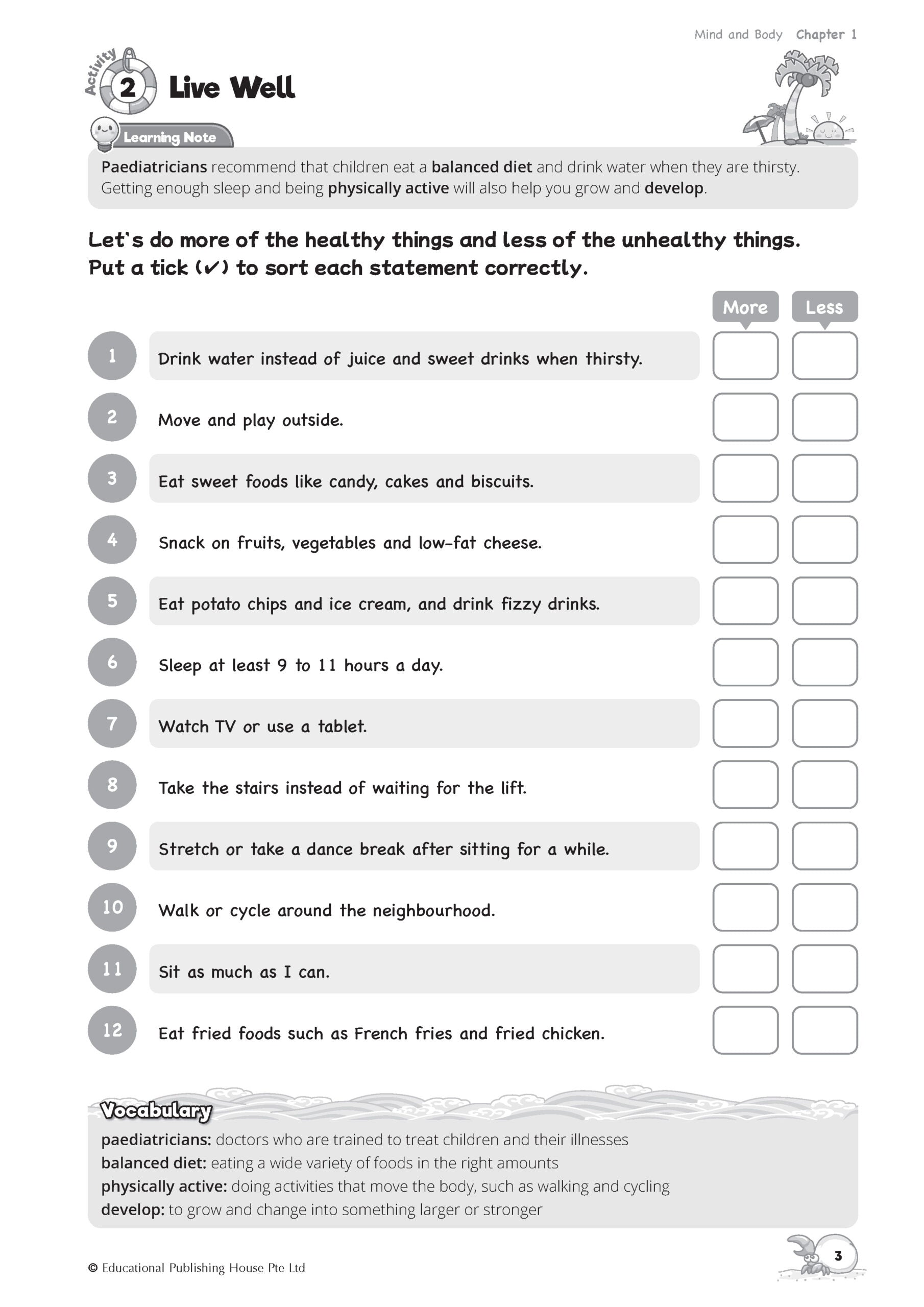 Life Skills to Prepare for Primary 1